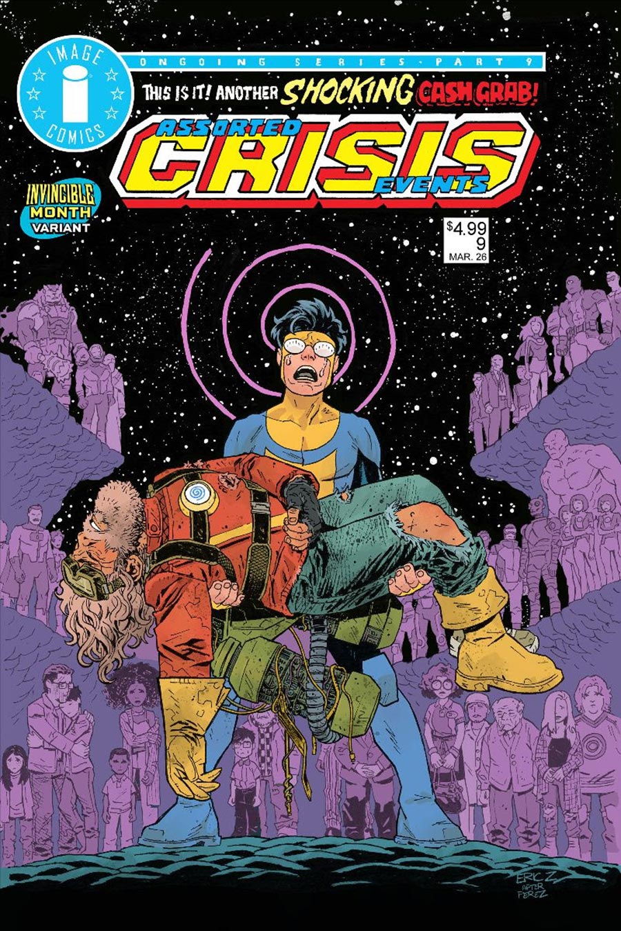 Assorted Crisis Events #9 Cover C Invincible Variant – Image Comics [Pre-Order]