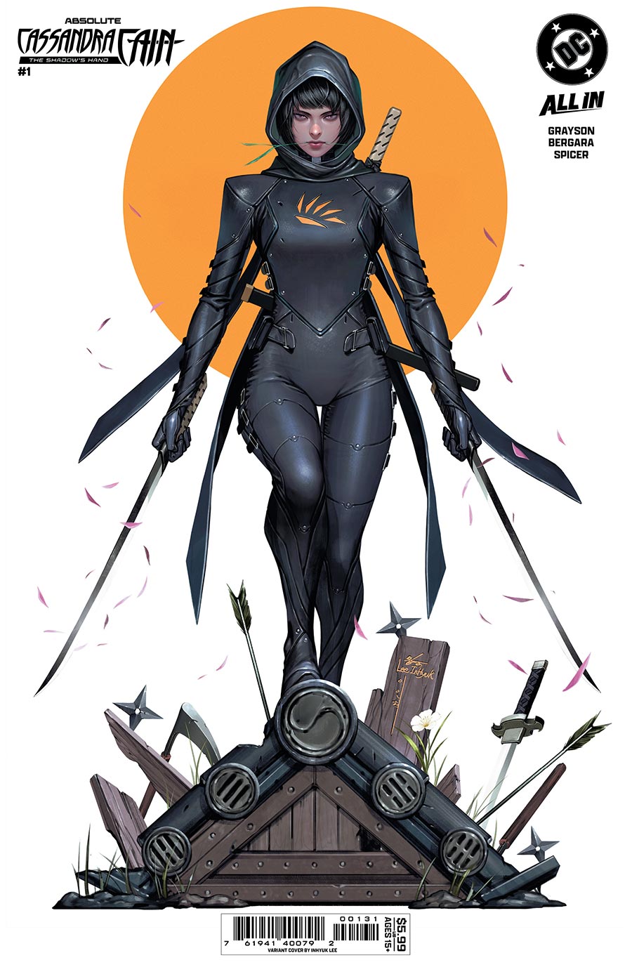 Absolute Cassandra Cain: The Shadows Hand #1 Cover C Inhyuk Lee Card Stock Variant - DC Comics