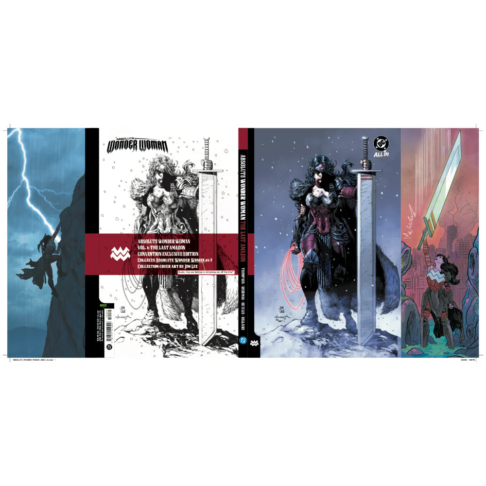 Absolute Wonder Woman HC Vol. 01 The Last Amazon Variant Dust Jacket FCBD 2026 -