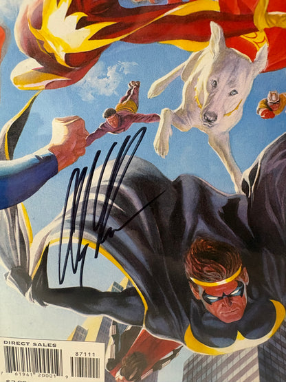 Action Comics #871 — Alex Ross Signed Cover (New Krypton) with COA