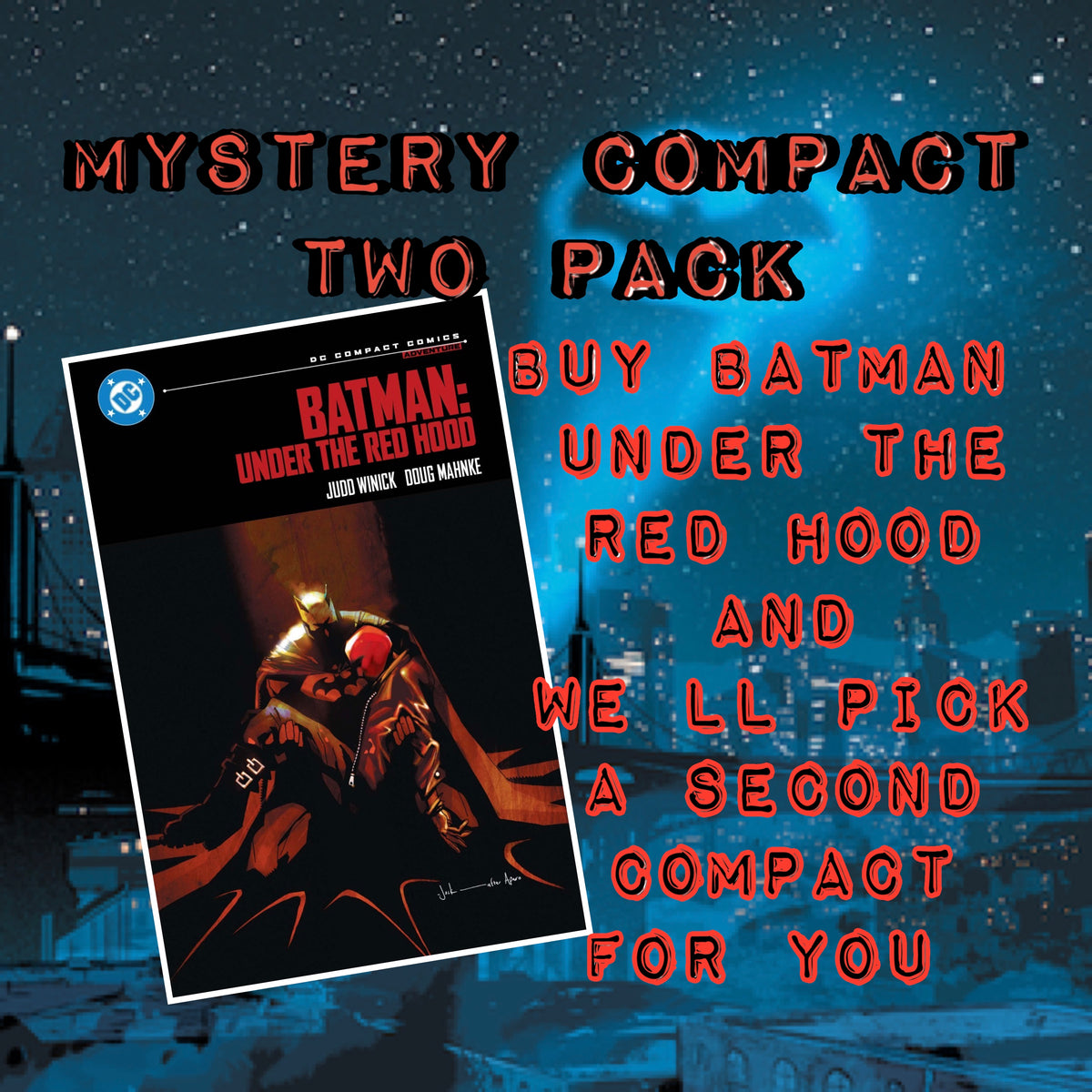 Red Hood Compact Comic Two Pack Bundle - Save 10%