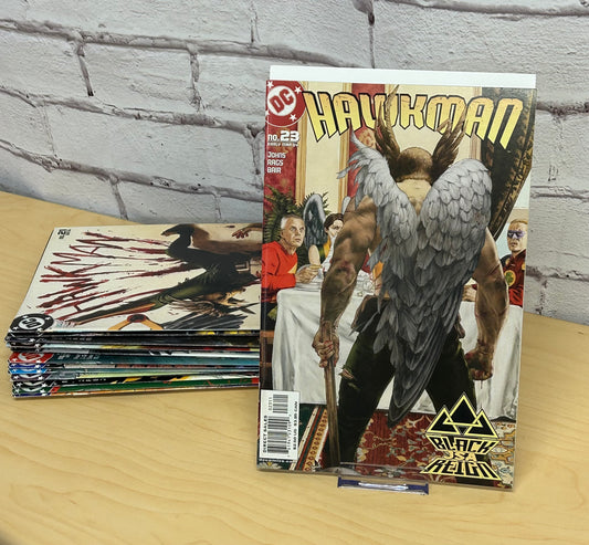 Hawkman Comic Bundle – 19-Issue Collection (DC Comics 2004 Series + Classic Index Issues)