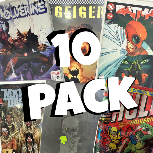 10-Pack of Comics for All Ages - Perfect Gift Set for Superhero Movie Fans New Readers
