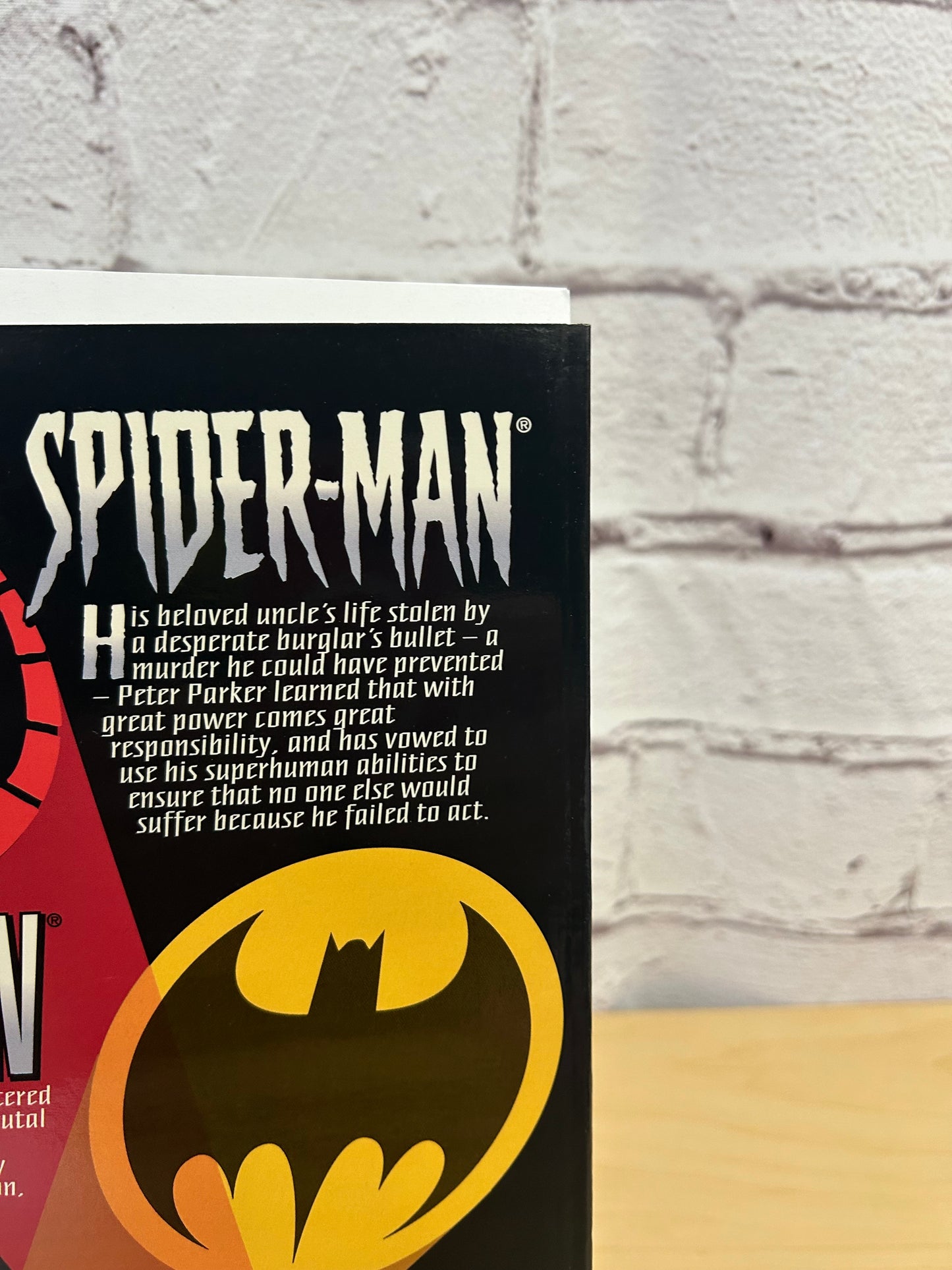 Spider-man/Batman #1 One-Shot– Mark Bagley Cover