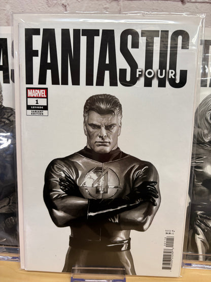 Fantastic Four #1–5 Alex Ross Cover Set – Complete Marvel Comics Collection