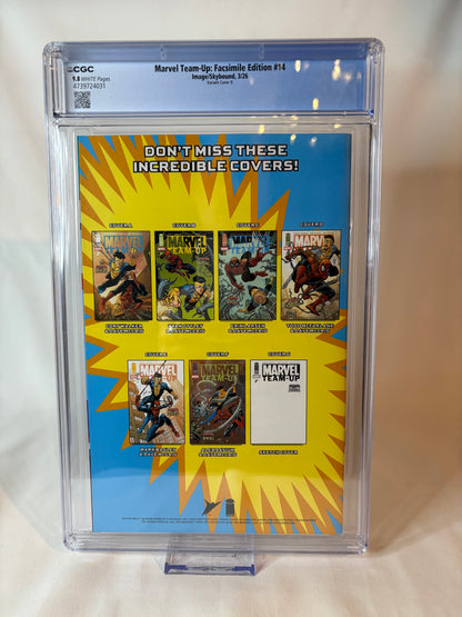 Marvel Team-Up #14 (Spider-man/ Invincible) Facsimile Edition Todd McFarlane