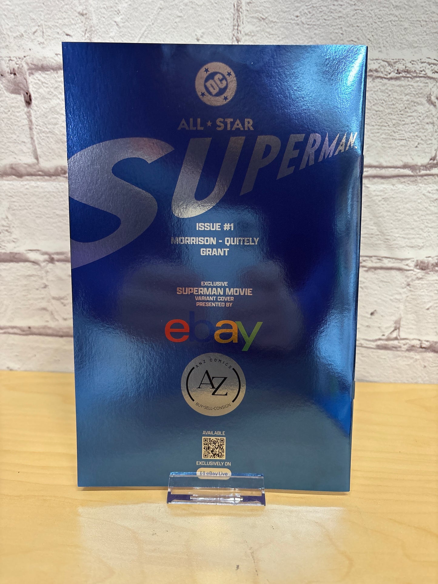 All-Star Superman #1 Foil Movie Variant Cover | SDCC eBay Exclusive | Rare Superman Comic