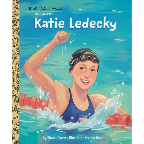 Katie Ledecky: A Little Golden Book Biography - Hardcover