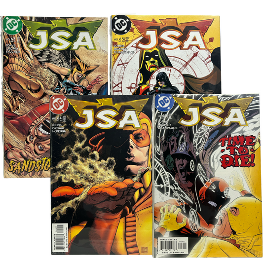 JSA #63-#66 Bundle  (2004)  Housman, Extant Saga