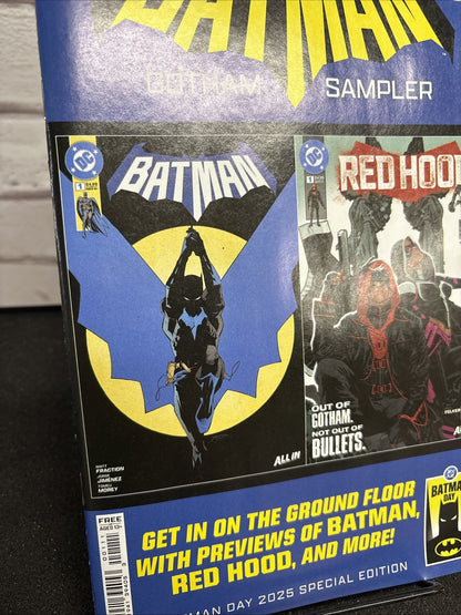 Batman Day 2025 Gotham Sampler #0 Red Hood Recalled Pages DC Comics 2025