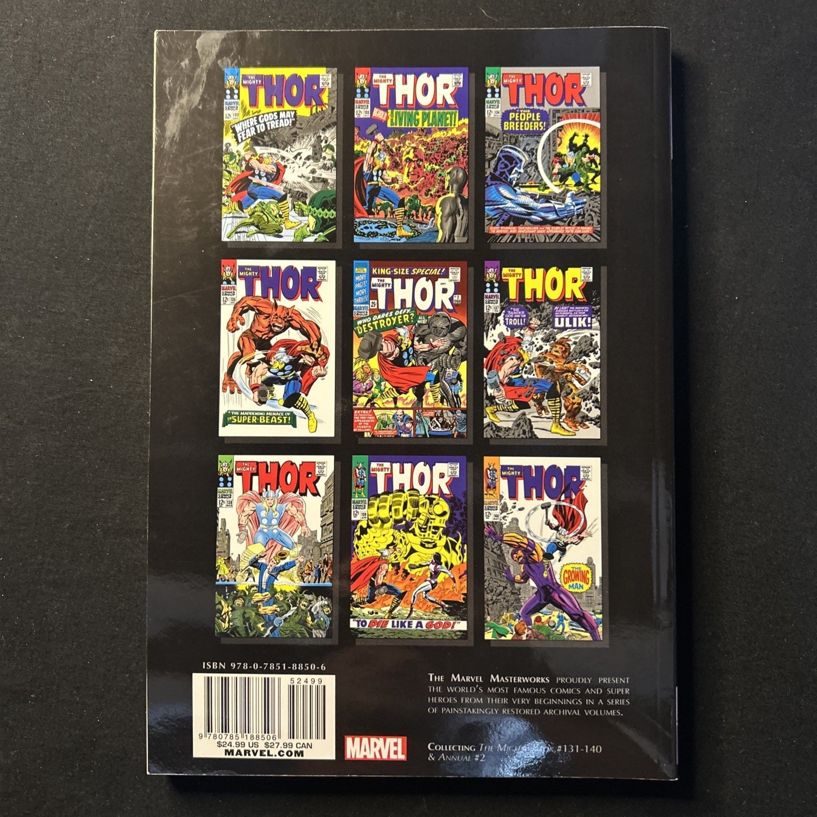 Marvel Masterworks The Mighty Thor Vol. 5 (2014, Trade Paperback)