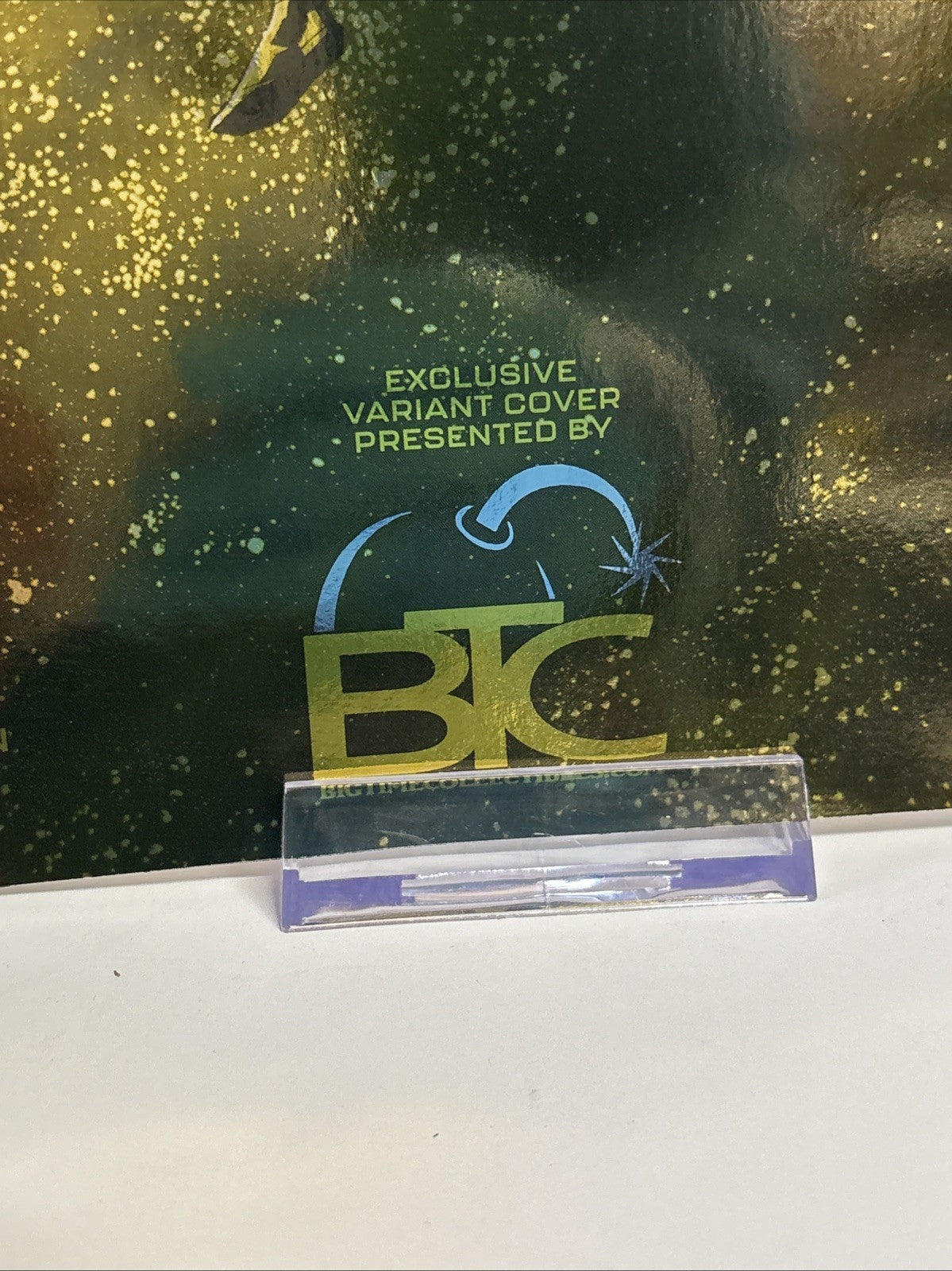 Superman Lost #1 Gold Spot Foil Variant BTC Exclusive Ltd 1000