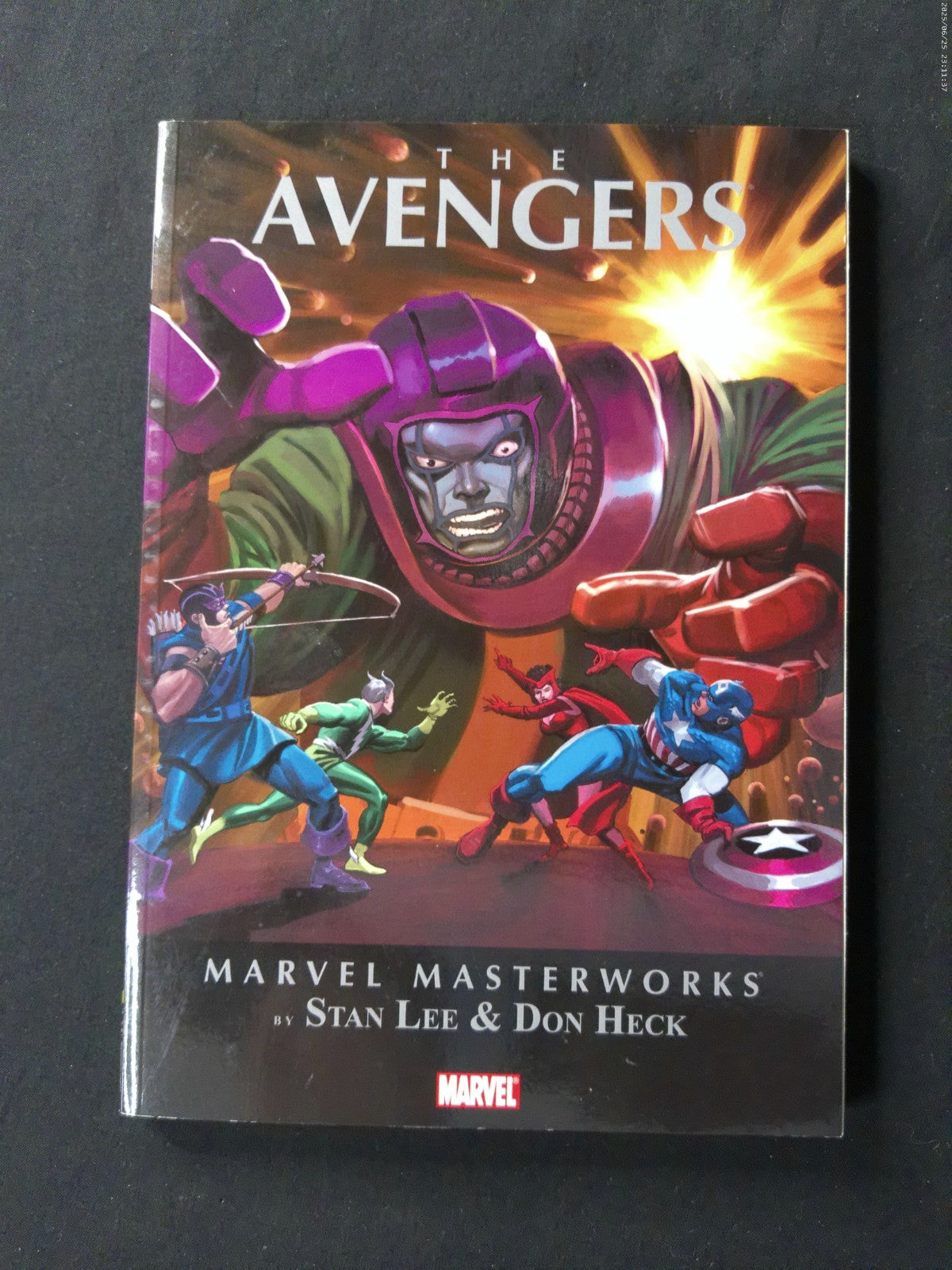 Marvel Masterworks Avengers TPB Vol. 1–6 Set  Classic Stan Lee Stories Softcover