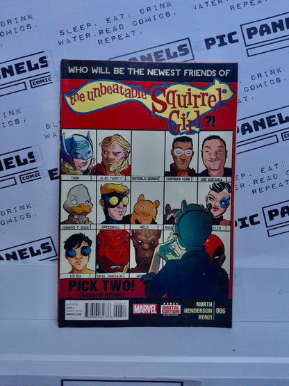 The Unbeatable Squirrel Girl #1-8 - Ryan North/Henderson