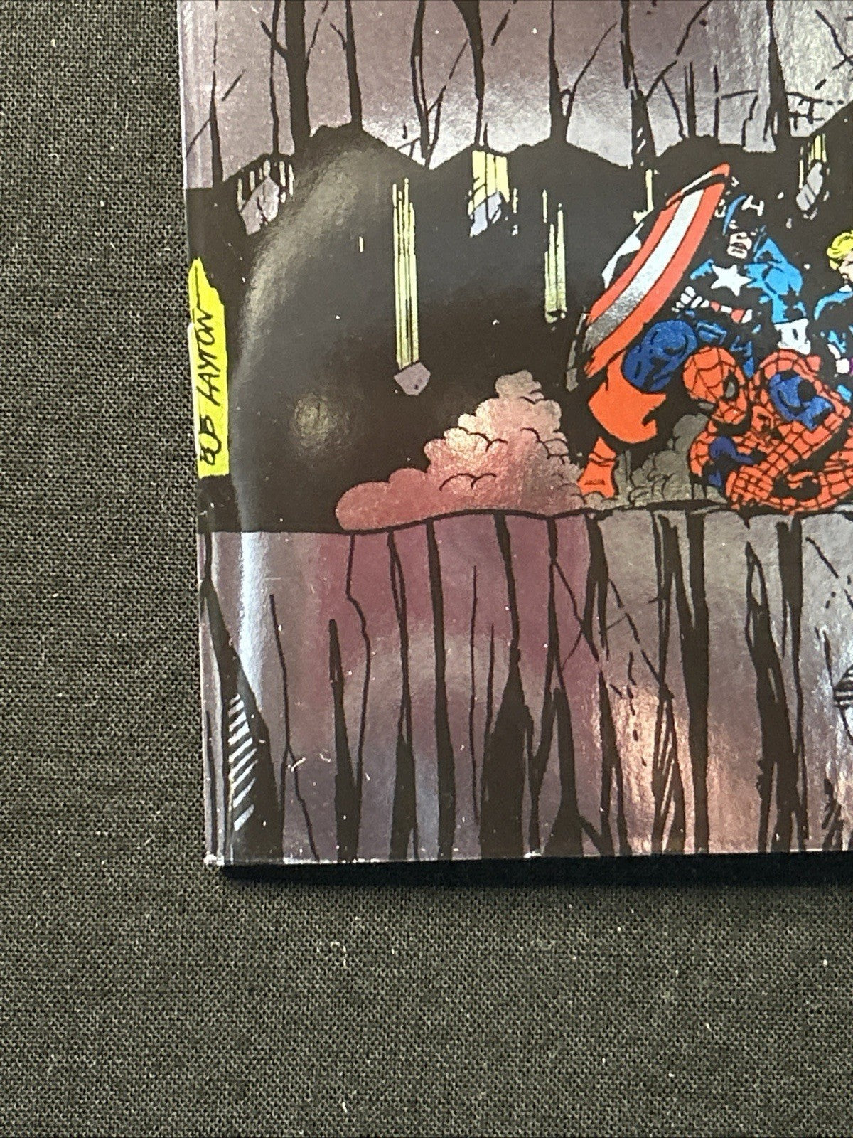 SECRET WARS 4 FOIL FACSIMILE VARIANT NM FAX MARVEL SUPER HEROES 2024
