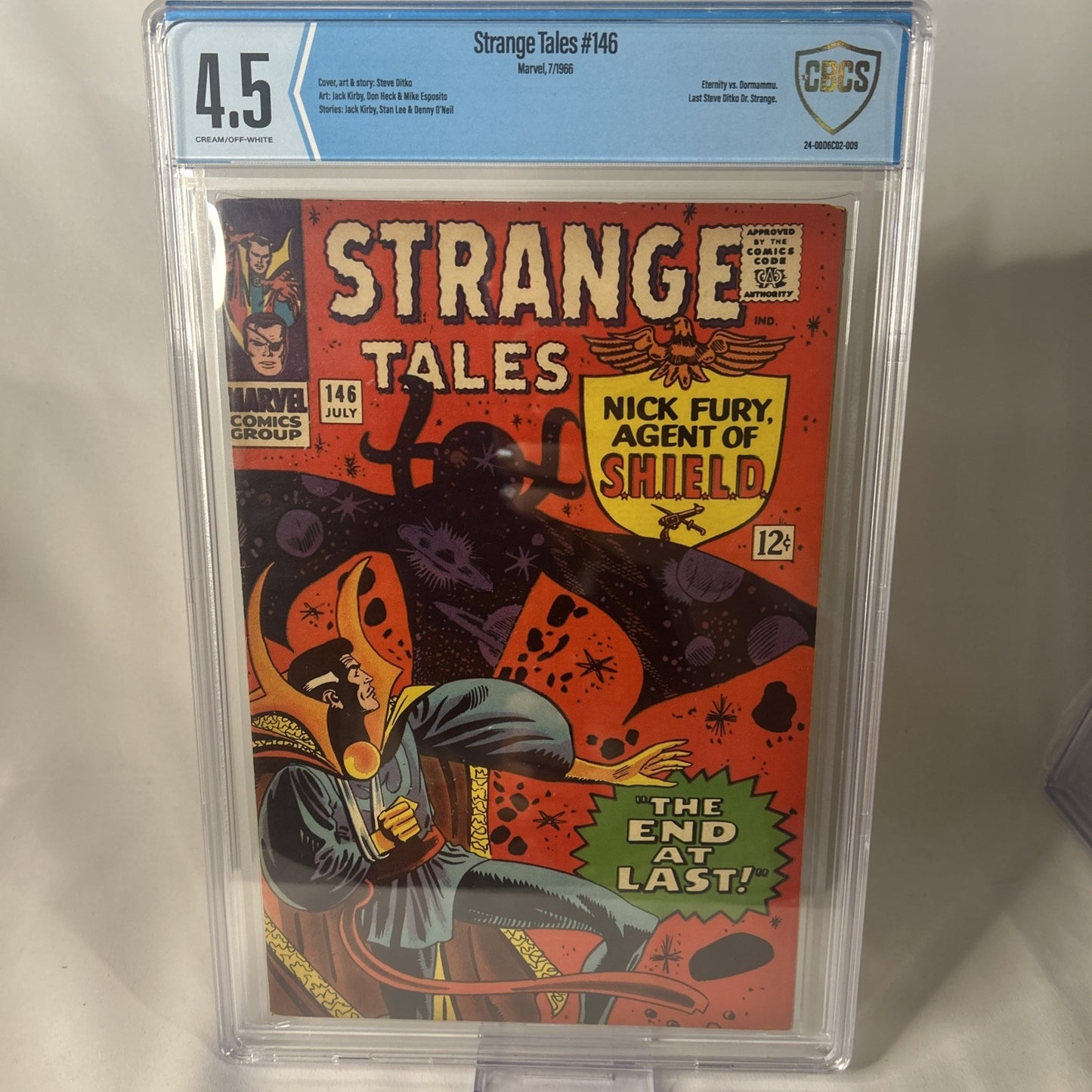 Strange Tales #146 CGC 8.0 1966 2060280003