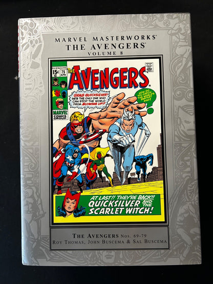 Marvel Masterworks The Avengers Hardcover Volumes 7, 8, 9, 11, 14