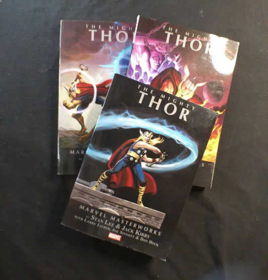 Marvel Masterworks Mighty Thor TPB Lot Vol 1,2, 3 Stan Lee Jack Kirby Classic