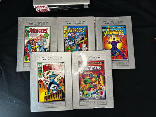 Marvel Masterworks Avengers HC Lot Vol. 7, 8, 9, 11, 14 