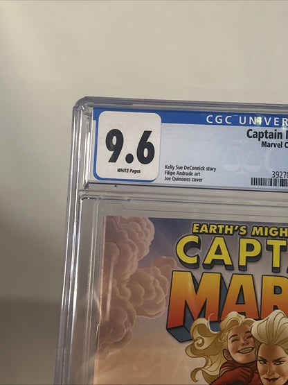 captain marvel 17 cgc 9.6 2014 Kamala Khan 2nd appearance marvel comics