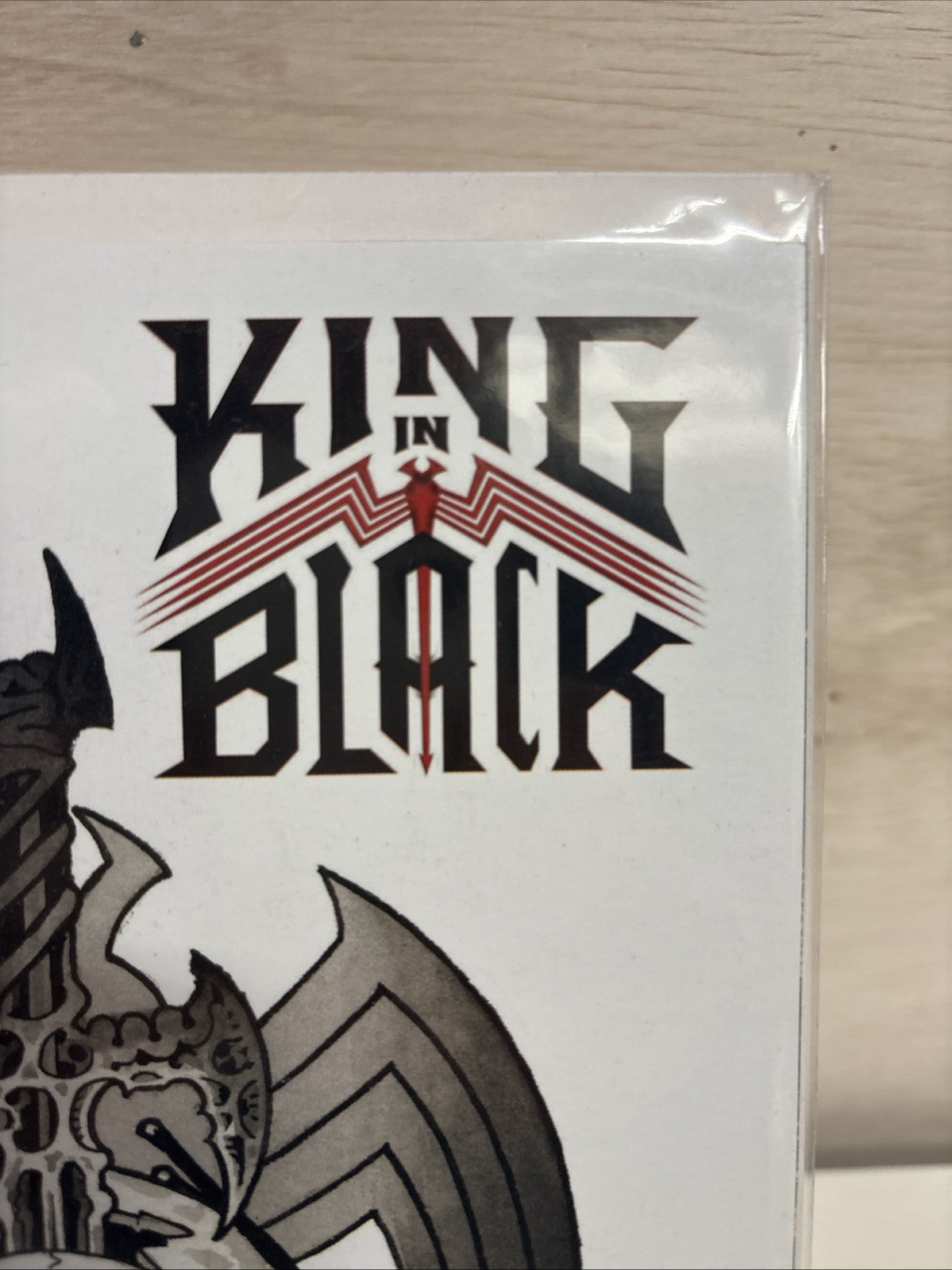 King in Black #1 Tattoo Variant Cover by  Ian Bederman (2021) Marvel Comics