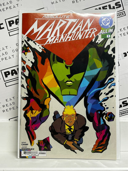 Absolute Martian Manhunter #1 Comics 2024 - Marvel Comic, Game of Thrones Books