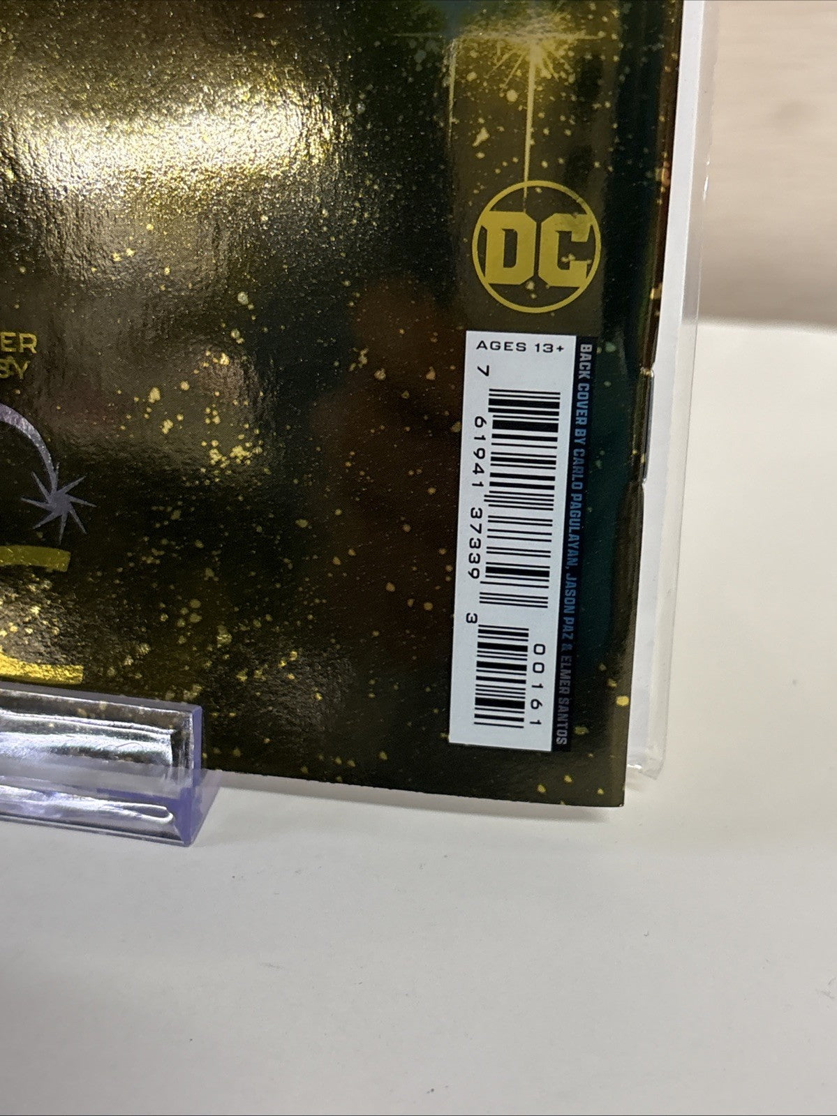 Superman Lost #1 Gold Spot Foil Variant BTC Exclusive Ltd 1000