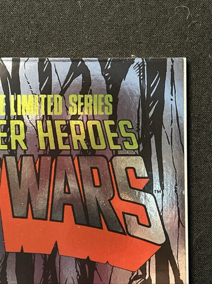 SECRET WARS 4 FOIL FACSIMILE VARIANT NM FAX MARVEL SUPER HEROES 2024
