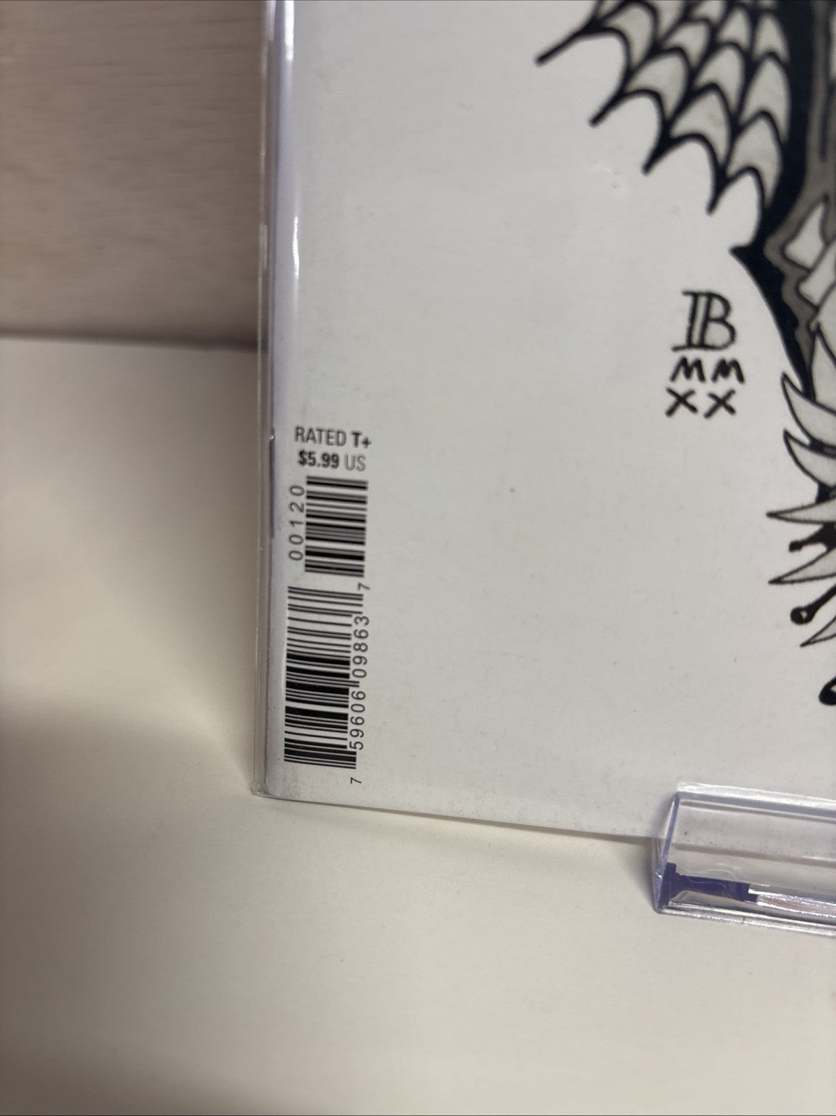 King in Black #1 Tattoo Variant Cover by  Ian Bederman (2021) Marvel Comics