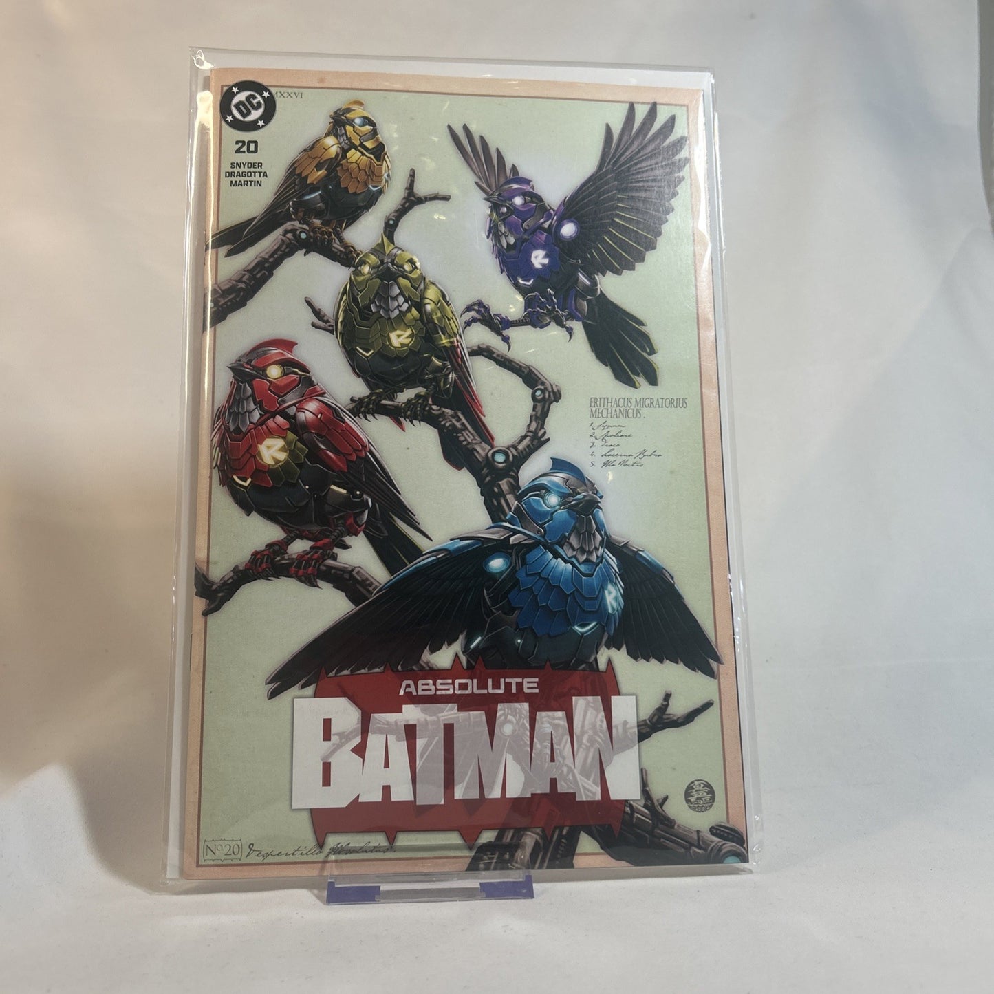 ABSOLUTE BATMAN #20 MARK BROOKS Trade DOUBLE SIGNED Snyder & Brooks