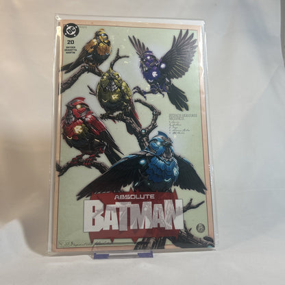 ABSOLUTE BATMAN #20 MARK BROOKS Trade DOUBLE SIGNED Snyder & Brooks