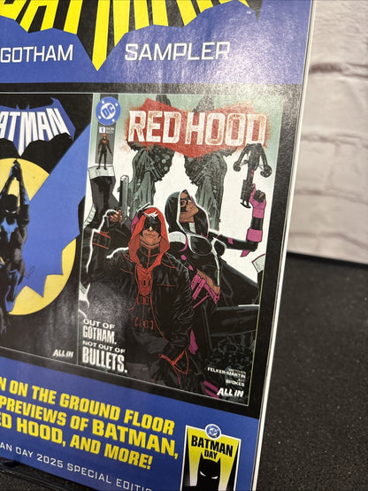 Batman Day 2025 Gotham Sampler #0 Red Hood Recalled Pages DC Comics 2025