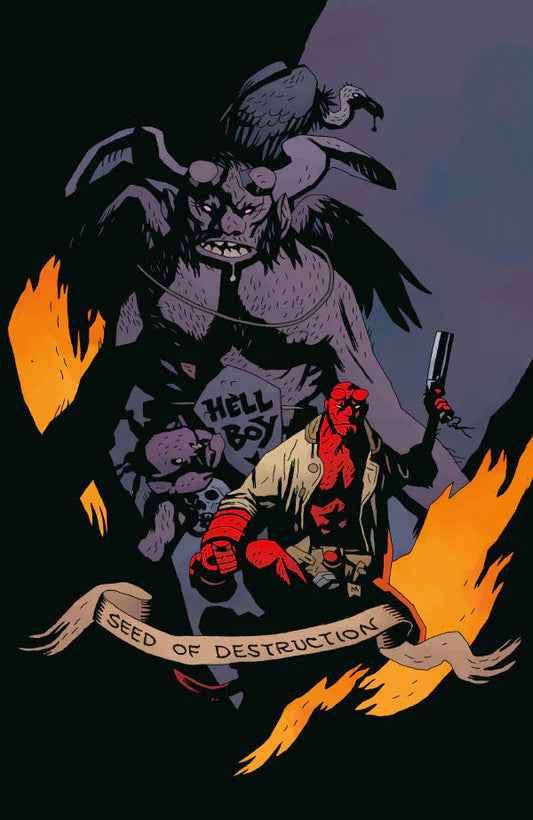 Hellboy: Seed of Destruction #1 Facsimile 1:25 Mike Mignola Variant