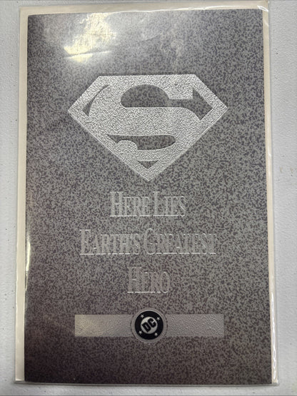 Superman #75 Platinum Retailer Variant with Letter From Assistant Editor