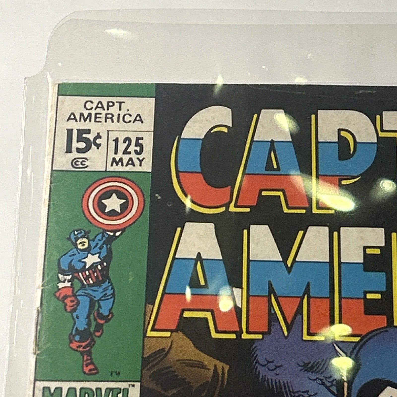 Captain America 125 1970 Marvel Comics 