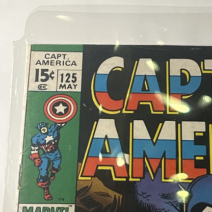 Captain America 125 1970 Marvel Comics 