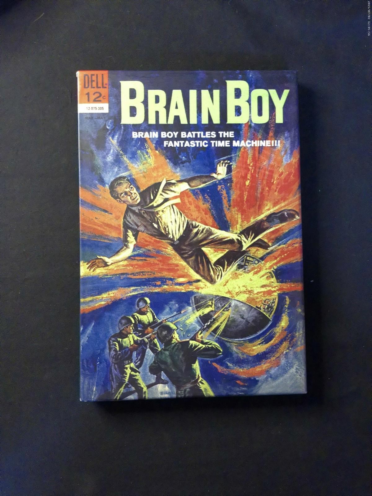 Brain Boy Battles Time Machine Vol 2 HC Dell PS Artbooks Silver Age NM