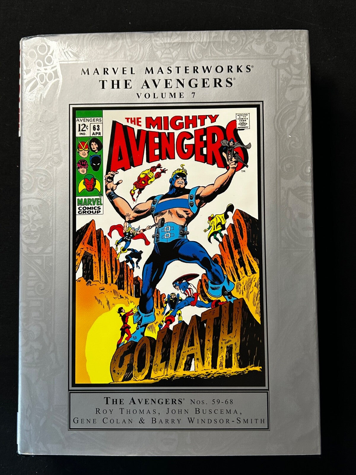 Marvel Masterworks The Avengers Hardcover Volumes 7, 8, 9, 11, 14
