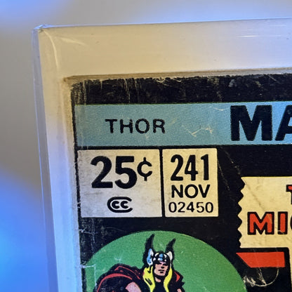 Thor #241 Death Sails Stars Marvel Comics God of Thunder Cosmic 1975