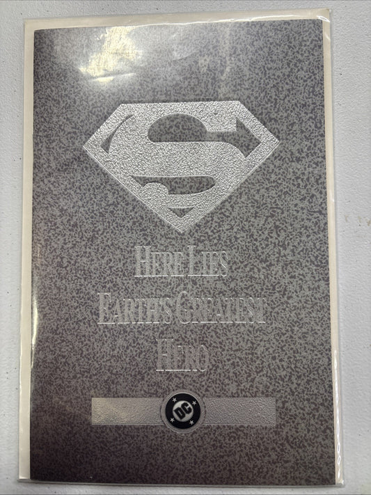 Superman #75 Platinum Retailer Variant with Letter From Assistant Editor