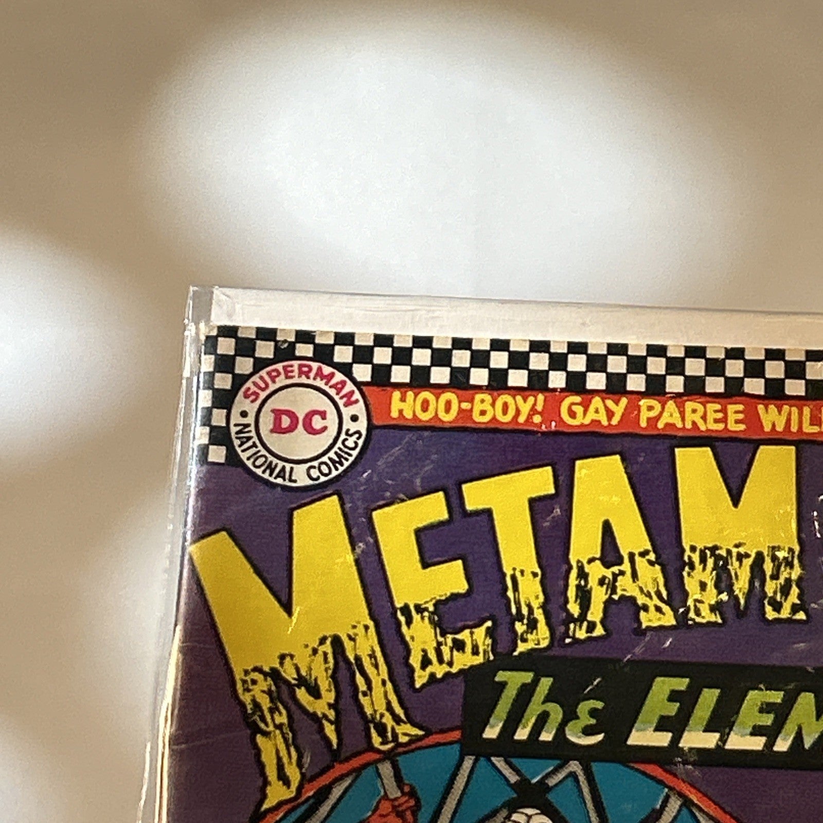 DC METAMORPHO The Element Man #6, 1966, "Bonjoor Paree!" VF/NM