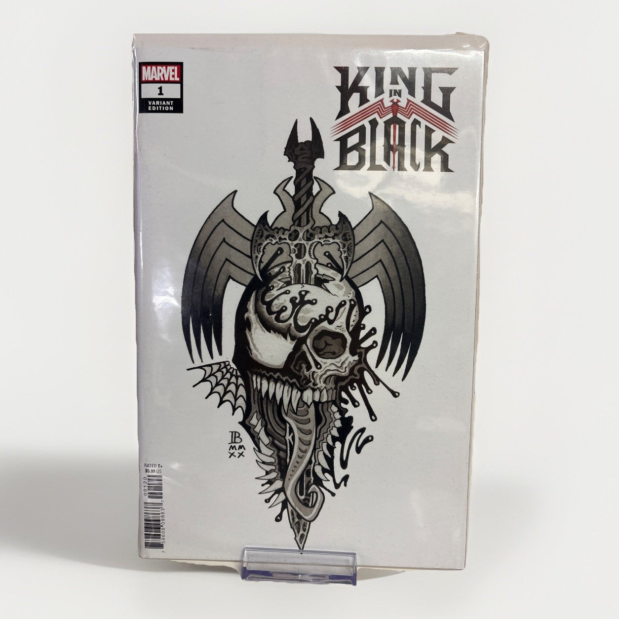 King in Black #1 Tattoo Variant Cover by  Ian Bederman (2021) Marvel Comics