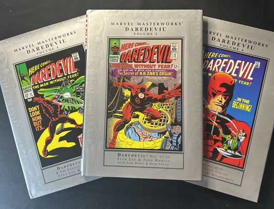 Marvel Masterworks Daredevil Volume 2, 4 & 5 Hardcover
