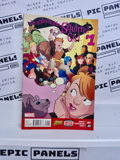 The Unbeatable Squirrel Girl #1-8 - Ryan North/Henderson