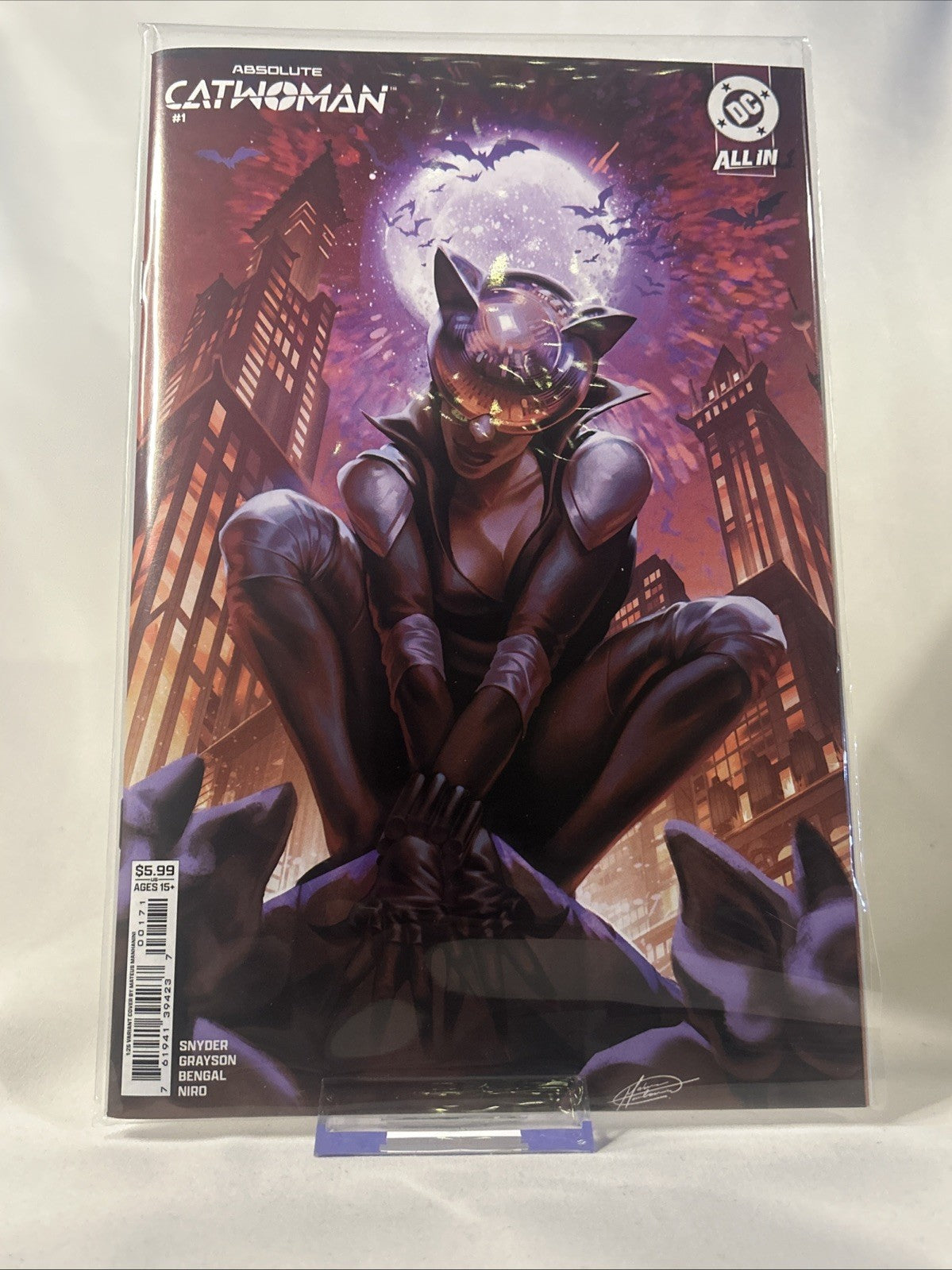 Absolute Catwoman #1 1:25 Manhanini Variant DC 2026 🔥