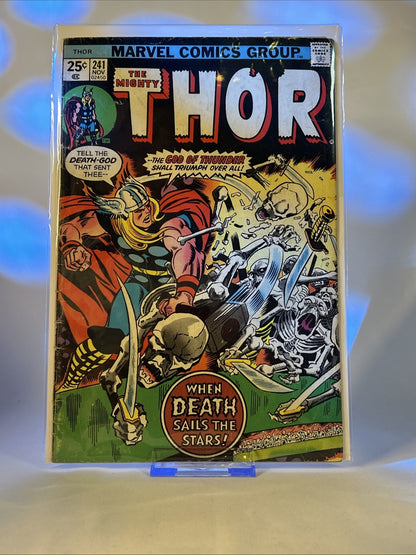 Thor #241 Death Sails Stars Marvel Comics God of Thunder Cosmic 1975