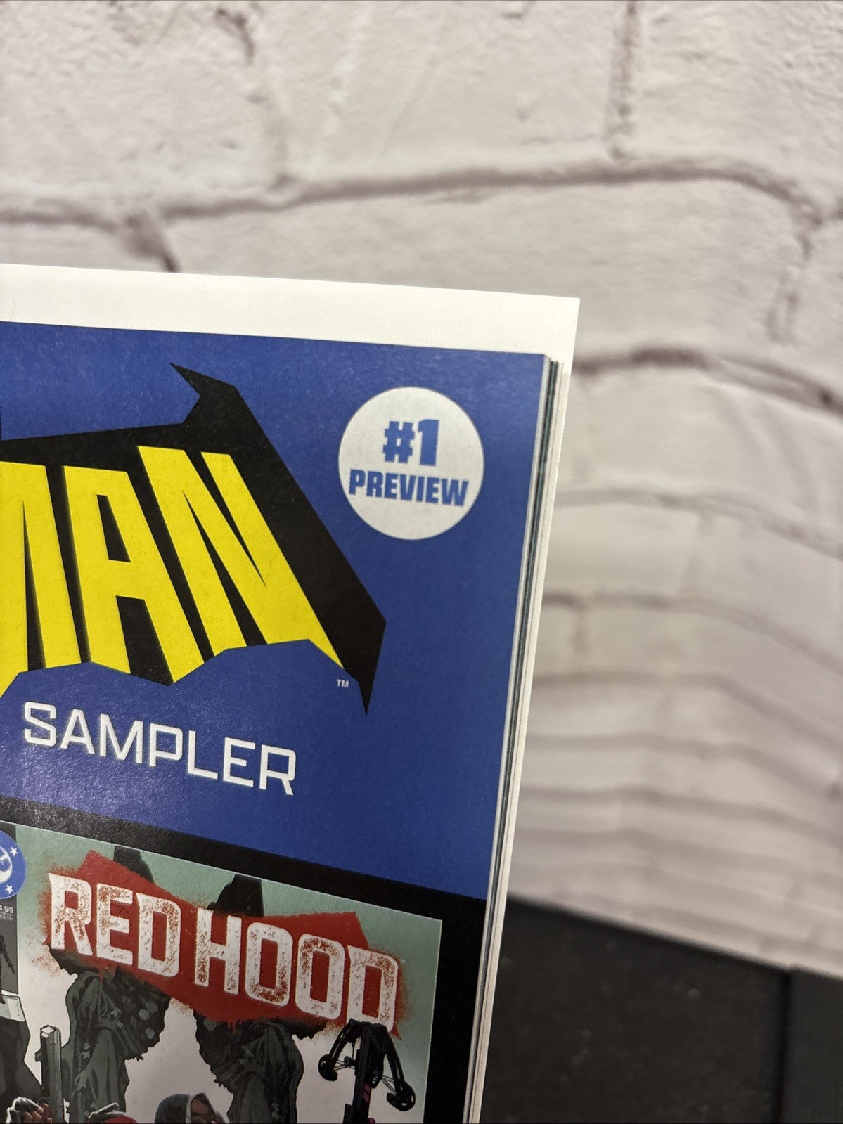Batman Day 2025 Gotham Sampler #0 Red Hood Recalled Pages DC Comics 2025