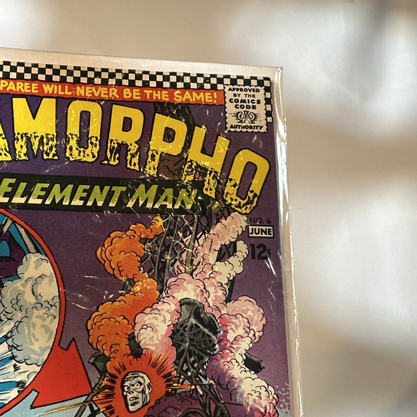 DC METAMORPHO The Element Man #6, 1966, "Bonjoor Paree!" VF/NM