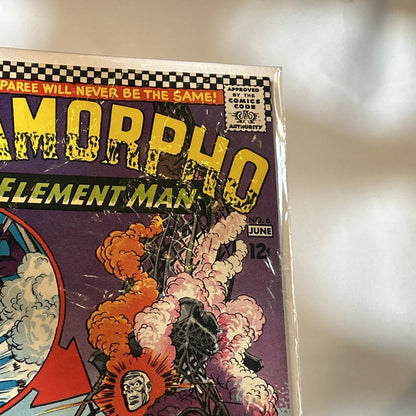 DC METAMORPHO The Element Man #6, 1966, "Bonjoor Paree!" VF/NM