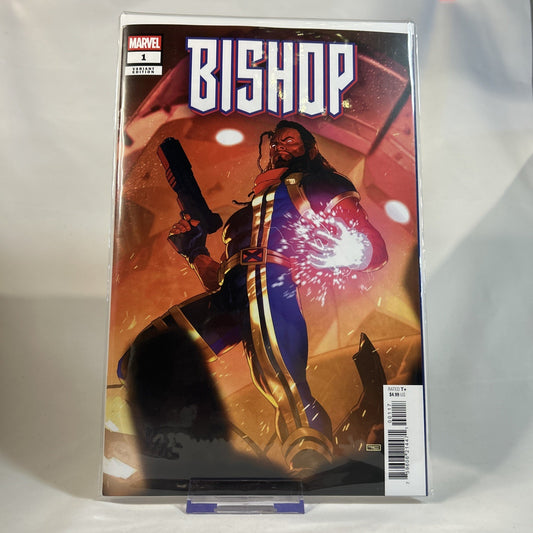 Bishop #1 1:25 Taurin Clarke Var Marvel 2026 NM IN-HAND PROSHIPPER